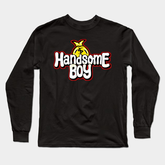 Handshome boy Long Sleeve T-Shirt by Cahya. Id